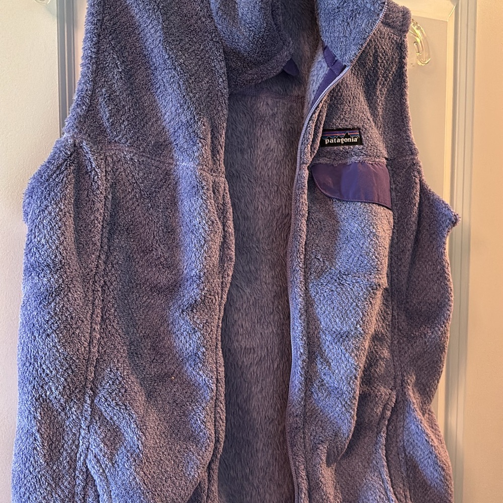Patagonia women’s Purple Fleece Vest